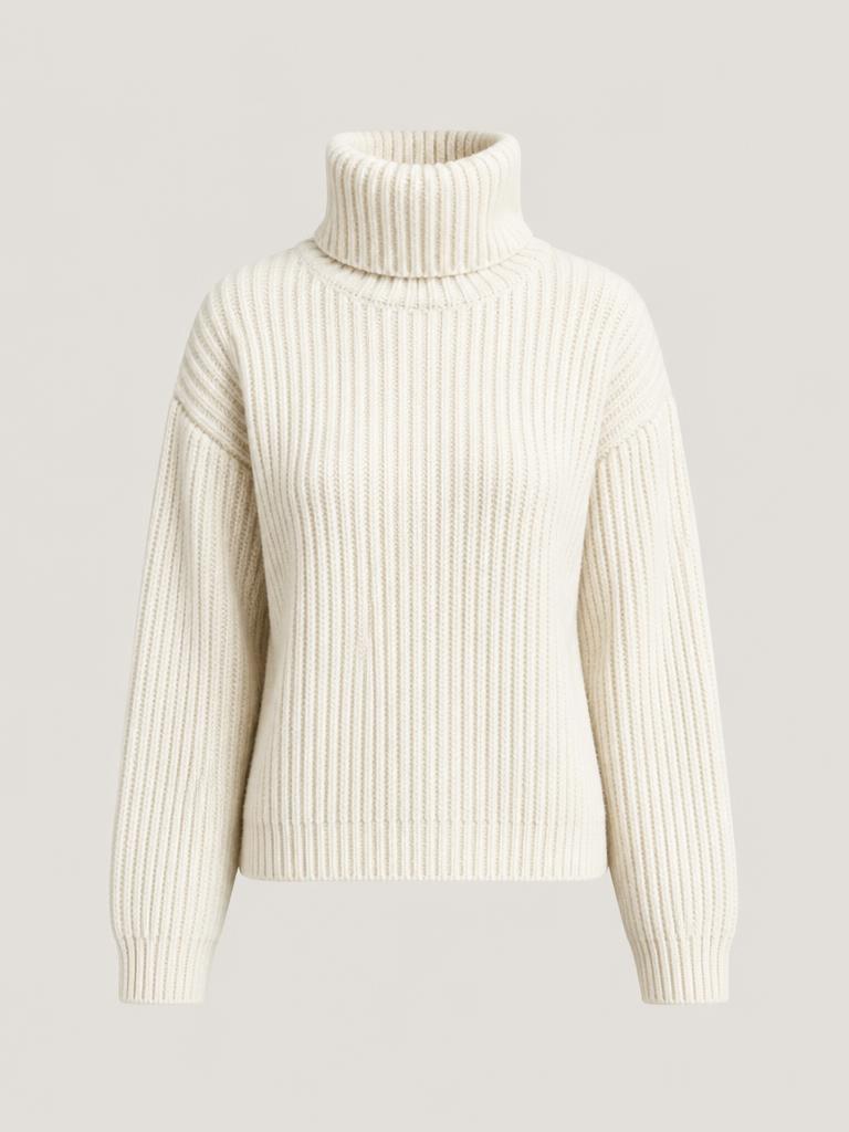 Halden Ribbed Turtleneck